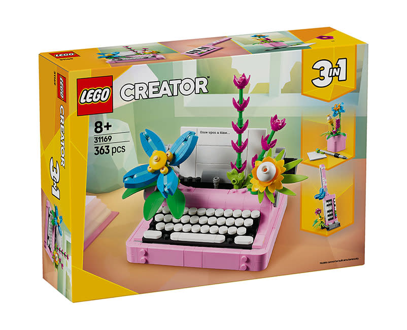 31169 Γραφομηχανή Με Λουλούδια Lego