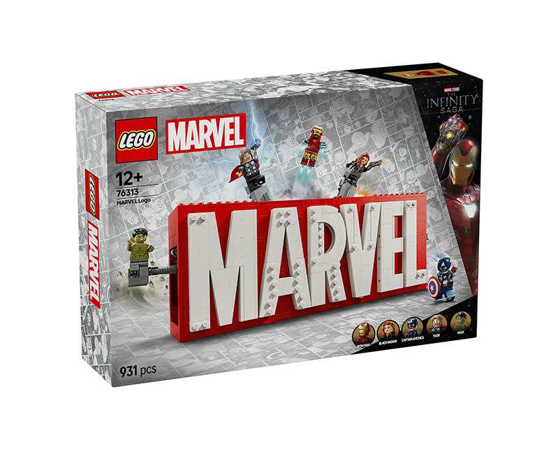 76313 Λογότυπ &Μίνι Φιγούρες Marvel Lego