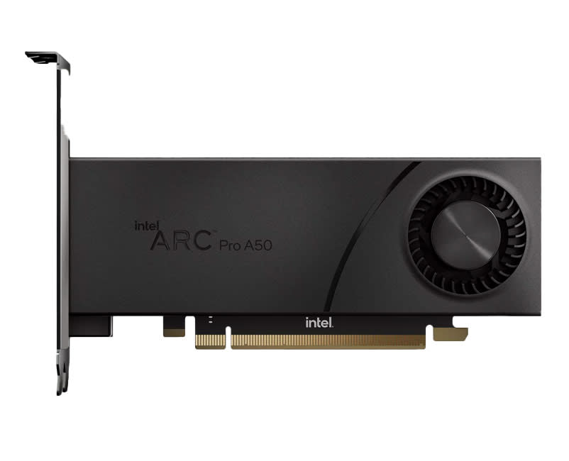 Intel® Arc™ Pro A50 Graphics Dual-Slot Form Factor