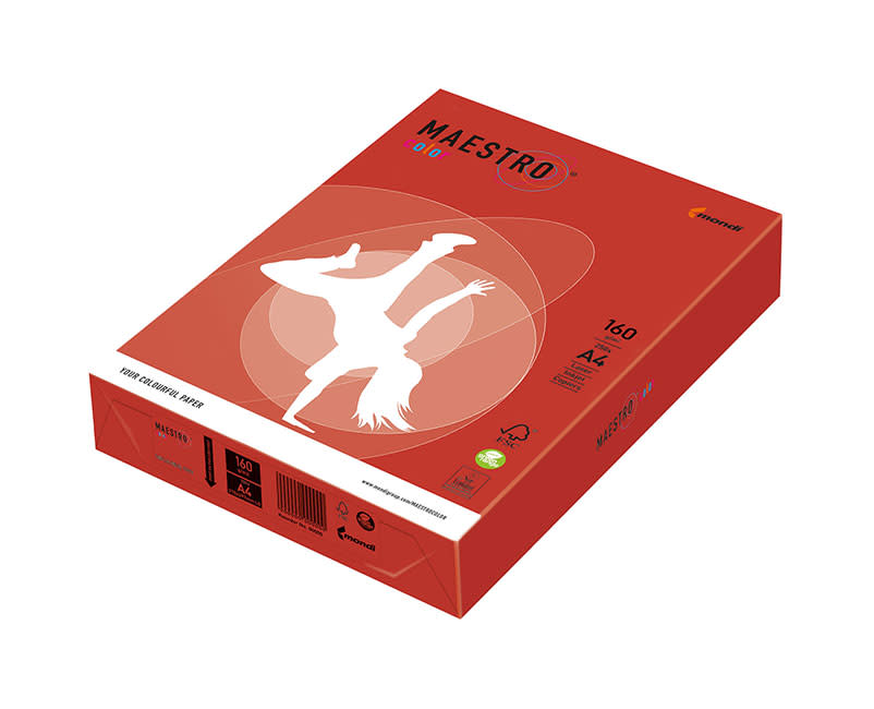 ΧΑΡΤΙ ΦΩΤ/ΚΟ Α4/250Φ 160Γ Έντονο Κόκκινο