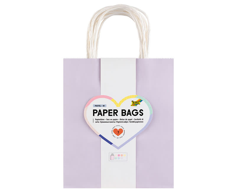 ΤΣΑΝΤΕΣ ΔΩΡΟΥ PASTEL 7ΤΕΜ. ΦΟΛΙΑ