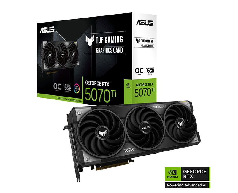 ASUS TUF Gaming GeForce RTX™ 5070 Ti 16GB GDDR7 OC Edition