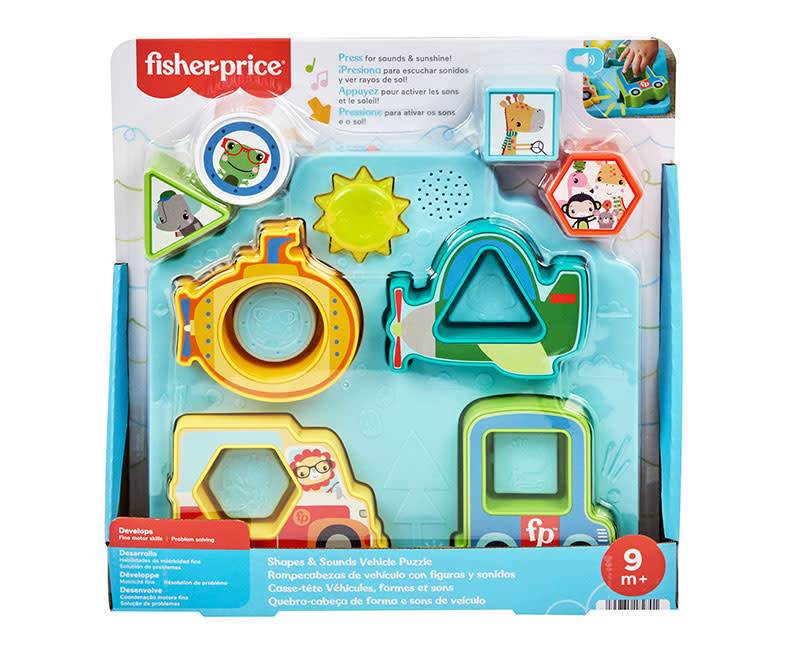 Παζλ Οχήματα και Ήχους mattel