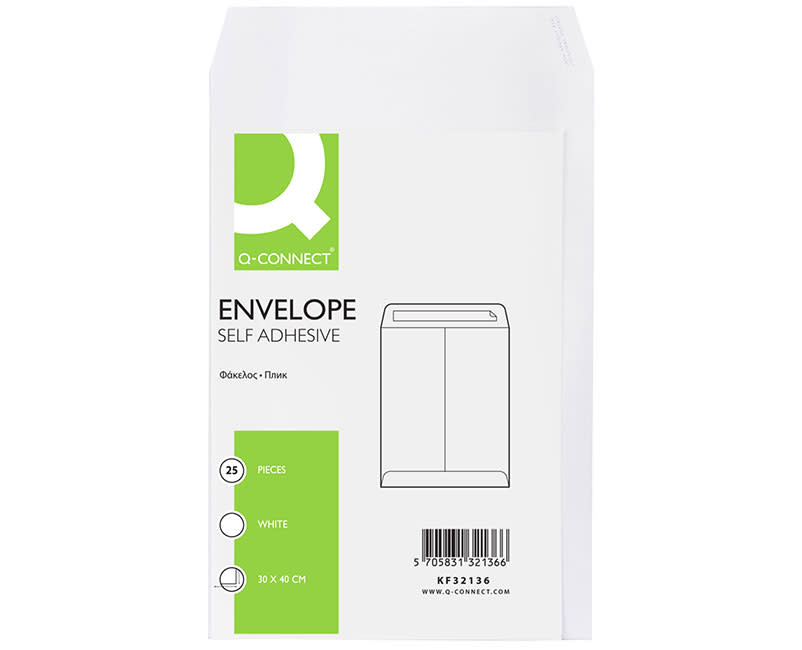 Q-Connect Φάκελος Αλληλογραφίας 30 x 40 cm 25 Τεμ.