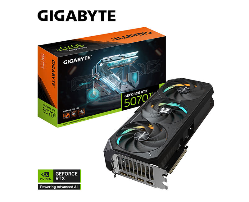 GIGABYTE GeForce RTX™ 5070 Ti GAMING OC 16G