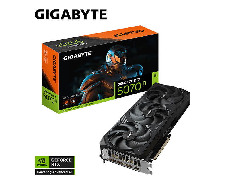 GIGABYTE GeForce RTX™ 5070 Ti WINDFORCE OC SFF 16G