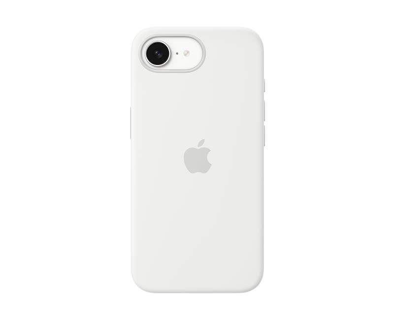 iPhone 16e Silicone Case White