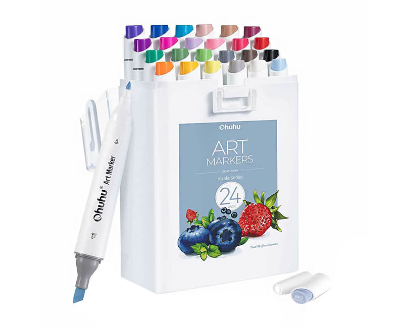 ΜΑΡΚΑΔΟΡΟΙ ΖΩΓΡΑΦΙΚΗΣ KAALA 24ΤΕΜ OHUHU