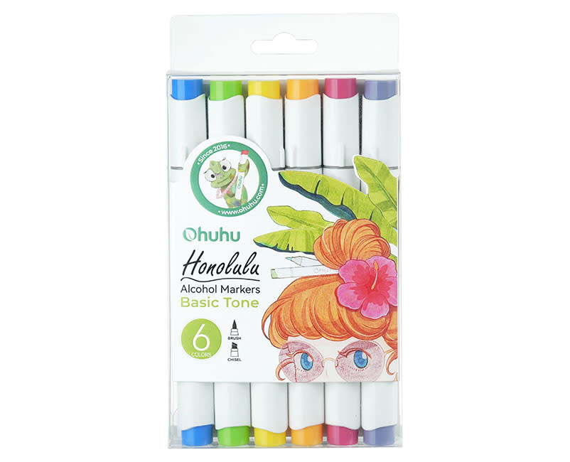 ΜΑΡΚΑΔ. ΖΩΓΡ. HONOLULU BASIC 6ΤΕΜ OHUHU