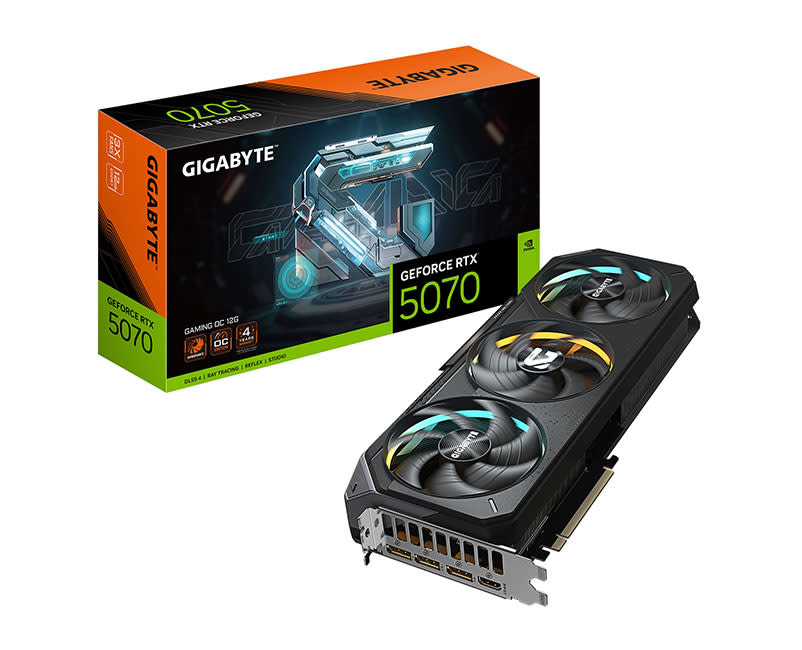GIGABYTE GeForce RTX™ 5070 GAMING OC 12G