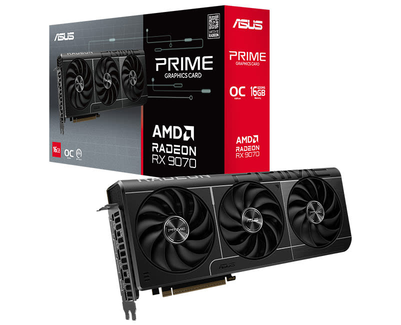 ASUS Prime Radeon™ RX 9070 OC Edition 16GB GDDR6