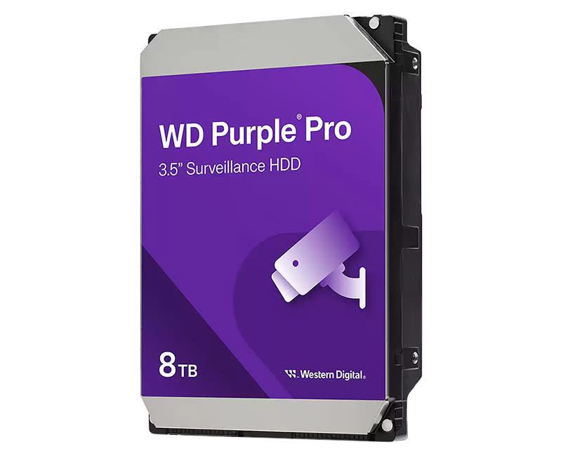 WD Purple™ Pro Surveillance Hard Drive 12TB