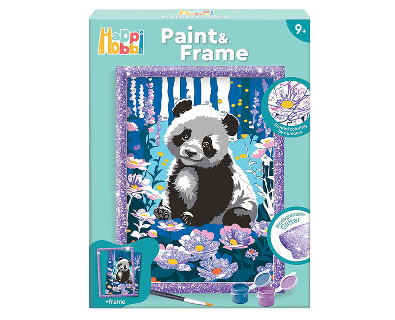 HappiHobbi Paint & Frame Dreamy Panda