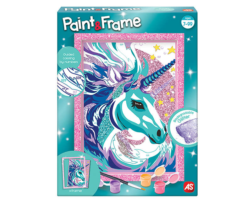 Paint & Frame Fairytale Unicorn