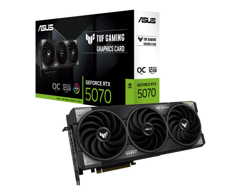 ASUS TUF Gaming GeForce RTX™ 5070 12GB GDDR7 OC Edition
