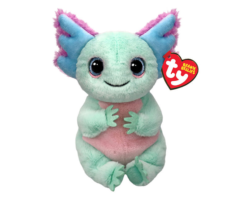 Χνουδωτό B B Αξολότλ Παστέλ  15εκ. TY