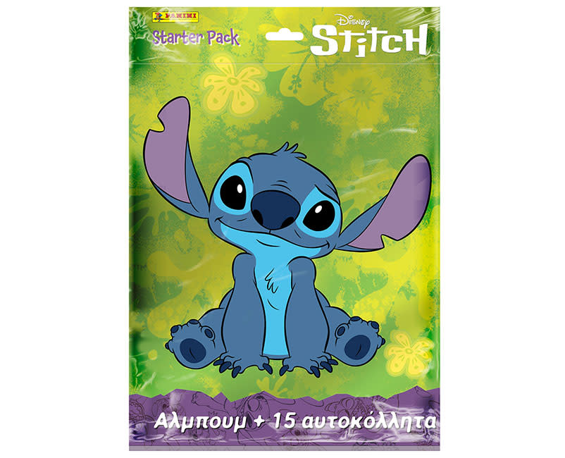 Stitch 2025 Starter Pack Αυτοκόλ. Panini