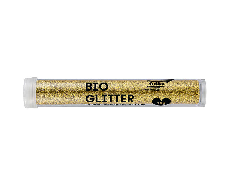 BIO GLITTER ΧΡΥΣΟ 10ΓΡ. FOLIA