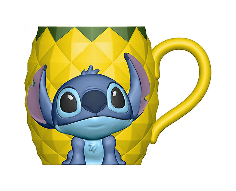 Stor Κούπα Κεραμ Stitch Pineapple 410ml