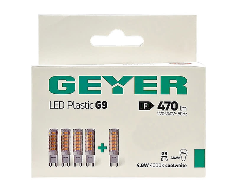 Geyer G9 4.8W 4000Κ 470lm 5p