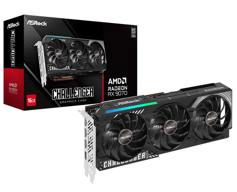 ASRock AMD Radeon™ RX 9070 Challenger 16GB