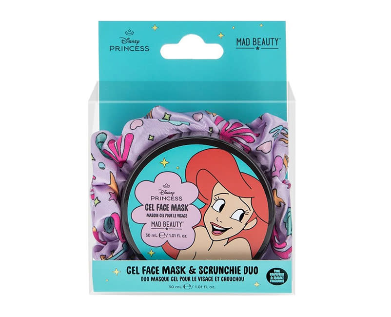 GEL FACE MASK & SCRUNCHIE SET ARIEL