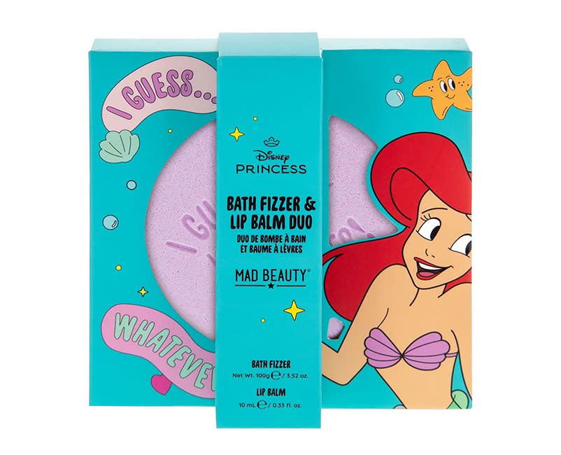 BATH FIZZER & LIP BALM SET ARIEL