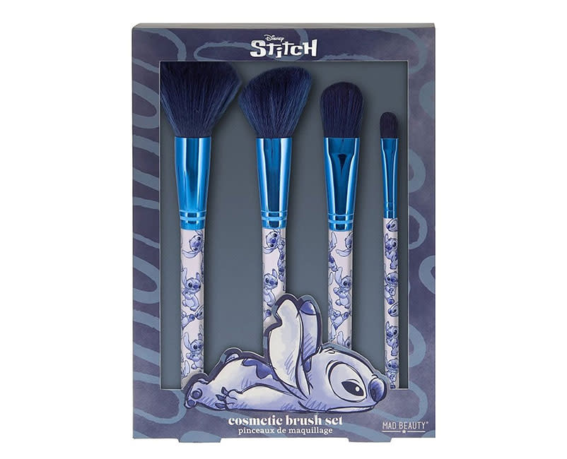 STITCH DENIM COSMETIC BRUSH SET