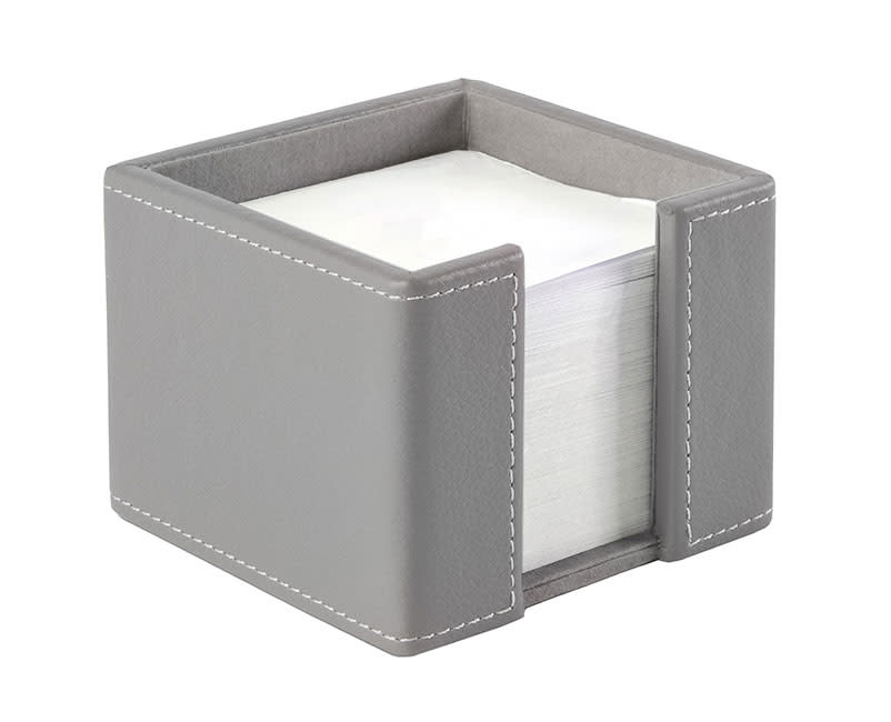 ΚΥΒΟΣ ΣΗΜΕΙΩΣΕΩΝ ΔΕΡΜΑΤΙΝΗ ΓΚΡΙ OSCO