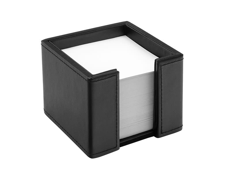 ΚΥΒΟΣ ΣΗΜΕΙΩΣΕΩΝ ΔΕΡΜΑΤΙΝΗ ΜΑΥΡΟΣ OSCO