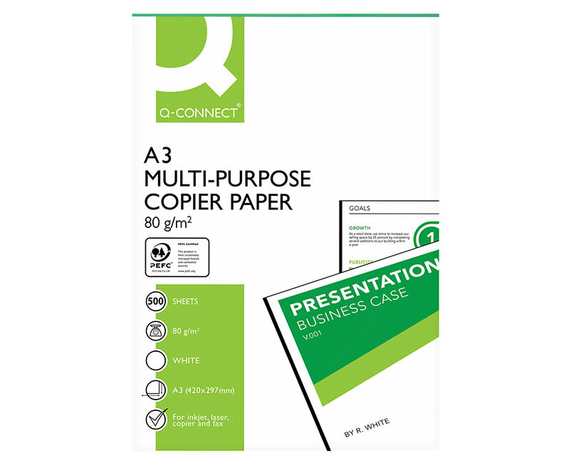 Q-Connect Χαρτί Φωτ/κό Α3 80γρ