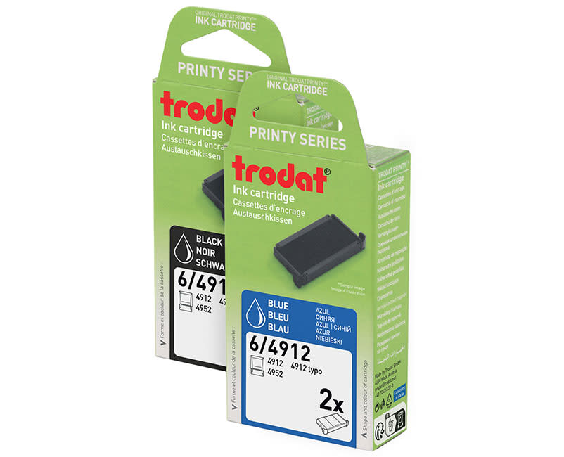 Trodat Ταμπόν Σφραγίδας 4 γραμμών 2 τεμ.