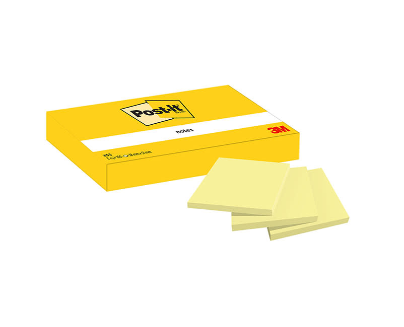 Post-it Αυτοκόλλητα Χαρτάκια 660 38 x 51mm 3 μπλοκ