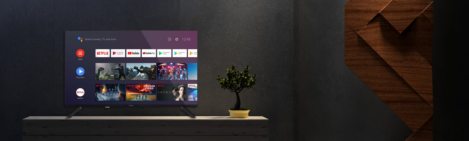 Κάνε κλικ για να δεις την εικόνα 1 του Turbo-X HD Ready Android TV 32" TXV-AF3295