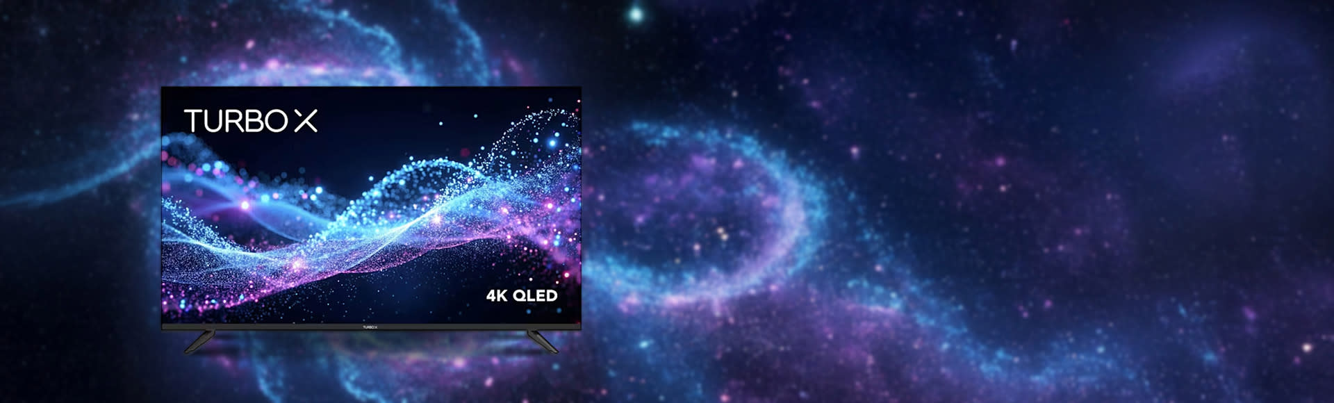 Κάνε κλικ για να δεις την εικόνα 1 του Turbo-X 4K QLED Smart TV 43" 43QS80U