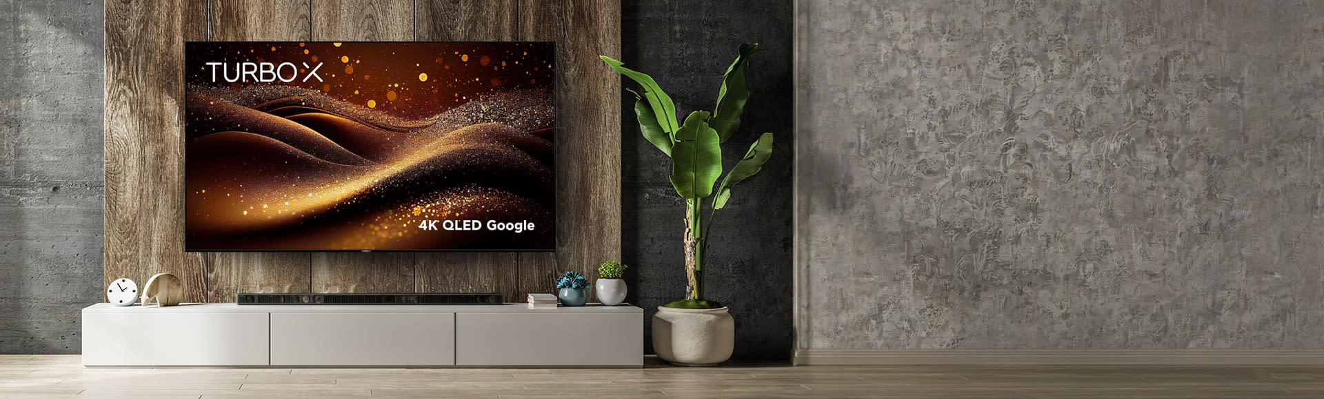 Κάνε κλικ για να δεις την εικόνα 1 του Turbo-X 4K QLED Google Smart TV 75'' 75QS75U