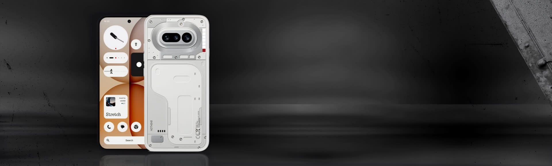 Κάνε κλικ για να δεις την εικόνα 1 του Nothing Phone (4a)12/256GB White
