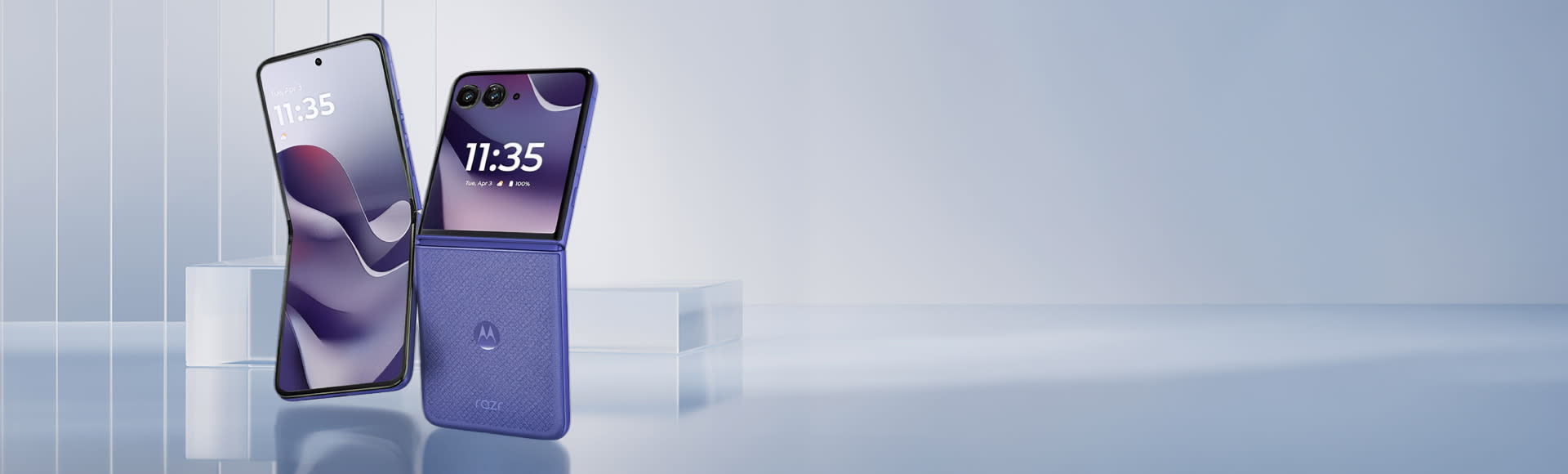 Κάνε κλικ για να δεις την εικόνα 1 του Motorola Razr 70 Ultra 5G Blue