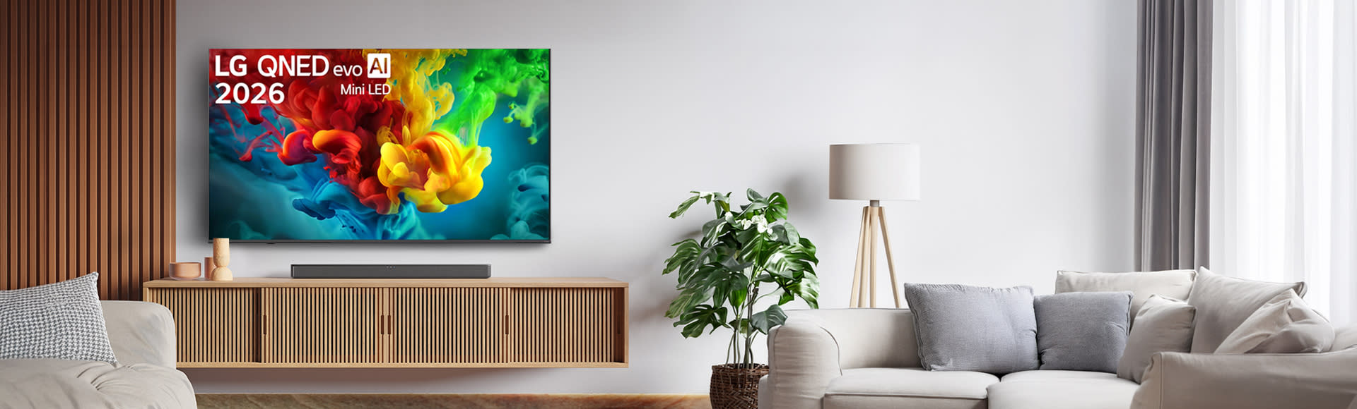 Κάνε κλικ για να δεις την εικόνα 1 του LG 4K QNED evo MiniLED TV 55'' 55QNED83B6A AI