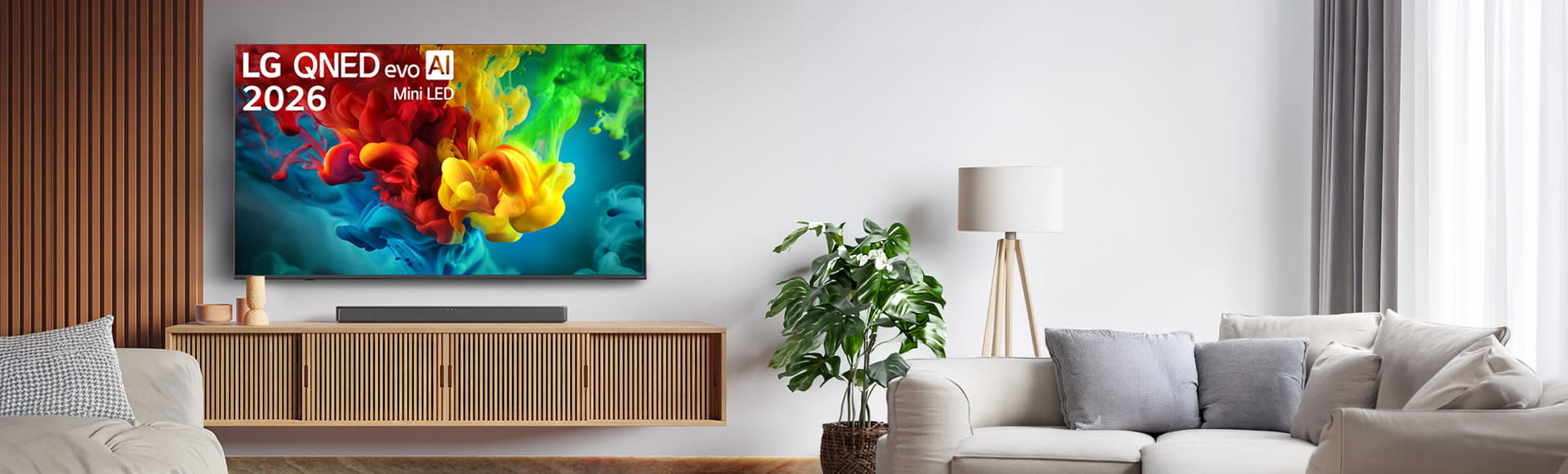 Κάνε κλικ για να δεις την εικόνα 1 του LG 4K QNED evo MiniLED TV 65'' 65QNED83B6A AI