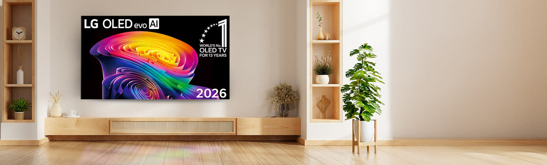 Κάνε κλικ για να δεις την εικόνα 1 του LG 4K  OLED evo TV 55'' OLED55C64LA AI