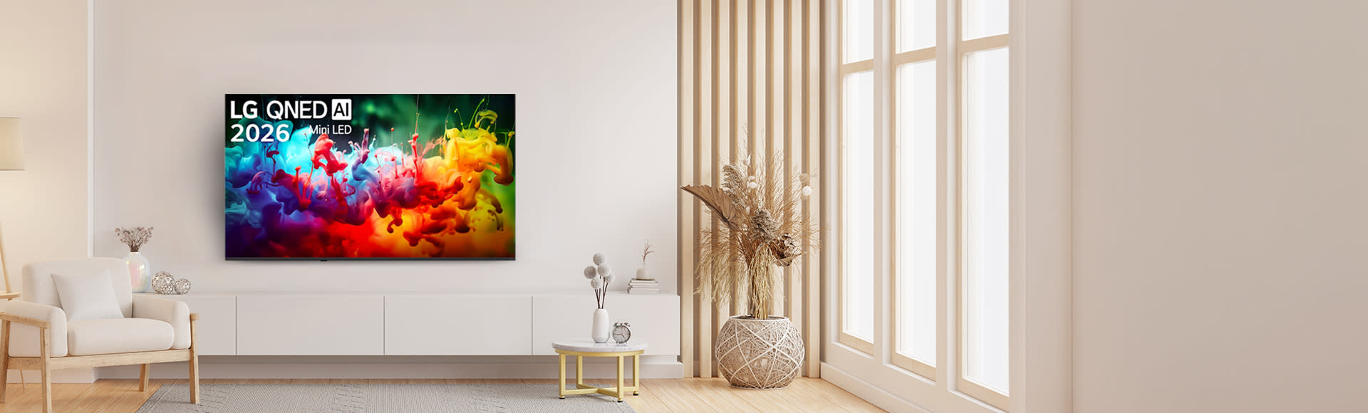 Κάνε κλικ για να δεις την εικόνα 1 του LG 4K QNED MiniLED TV 43'' 43QNED72B6B AI