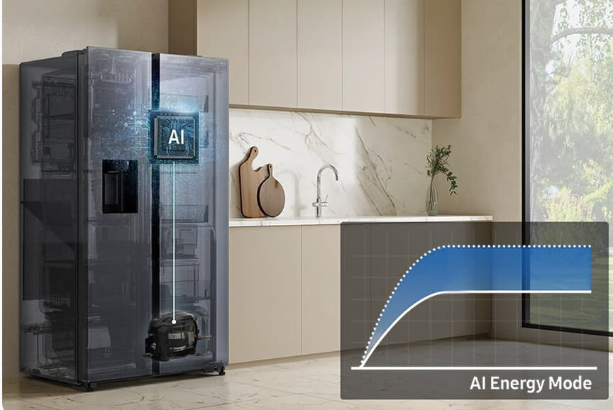 Samsung Ντουλάπα RS90F64EETEF