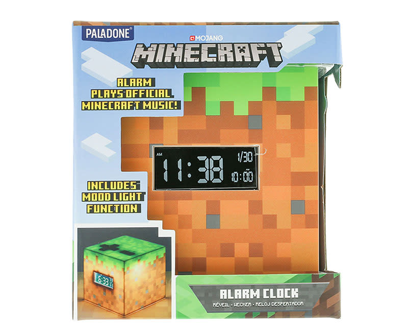 Minecraft Ρολόι Επιτραπέζιο – Ξυπνητήρι 