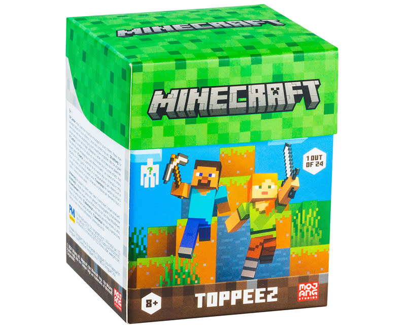 Minecraft Φιγούρα 3D Toppeez-Έκπλξη 6εκ.