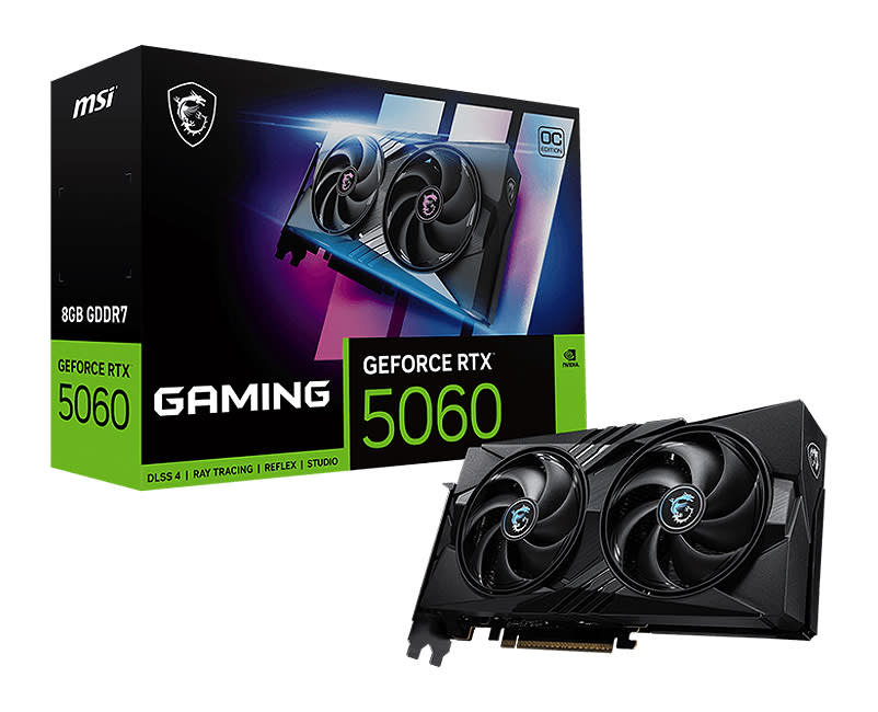 MSI GeForce RTX™ 5060 8G GAMING OC