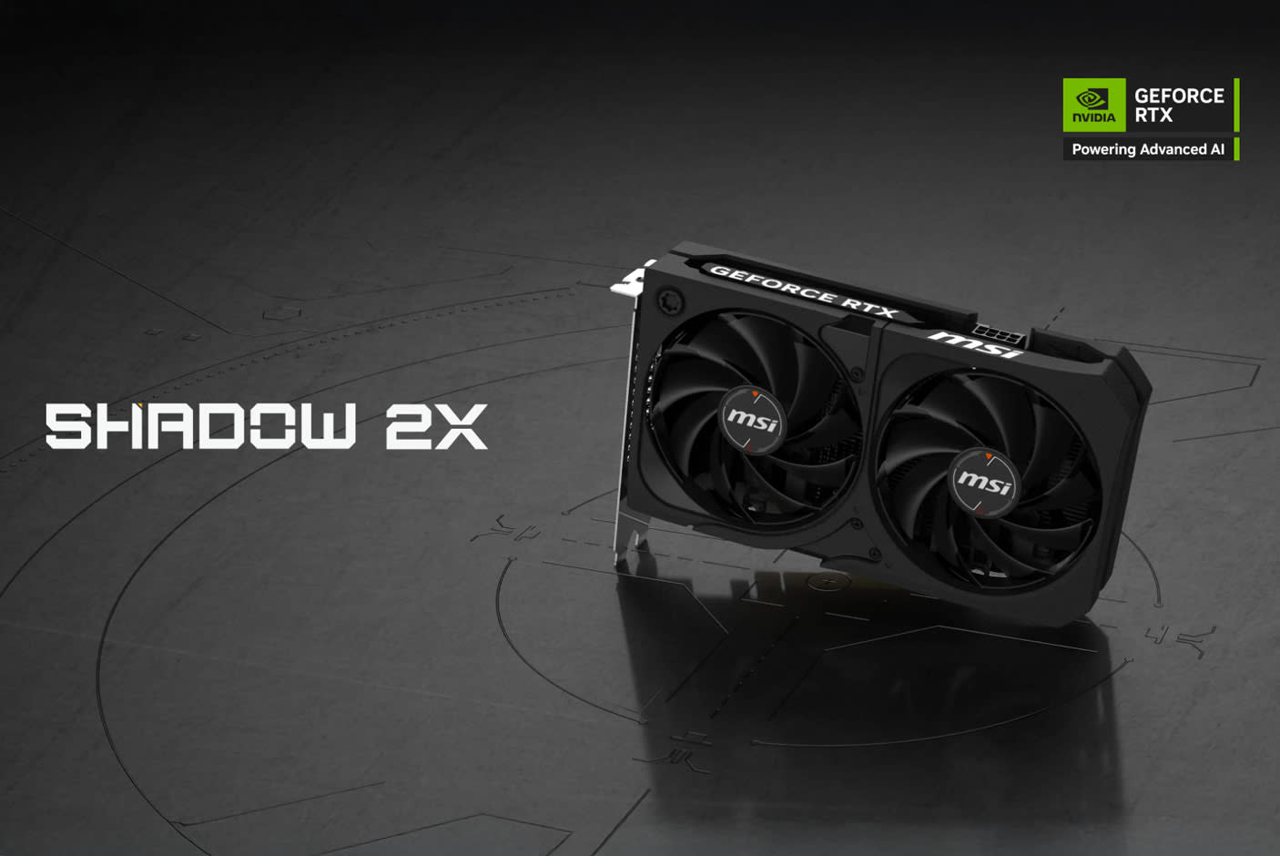 MSI GeForce RTX™ 5060 8G SHADOW 2X OC