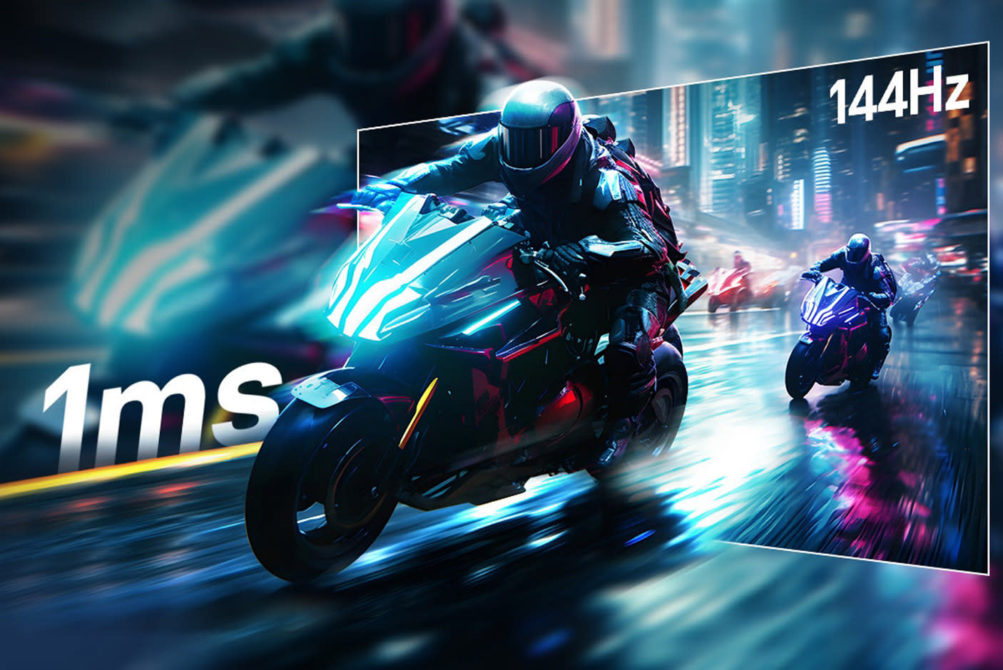 1ms GtG & 144Hz