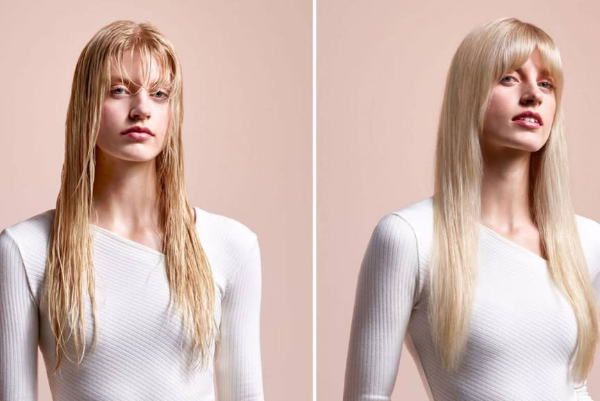 Γιατί να ισιώσεις τα βρεγμένα μαλλιά;