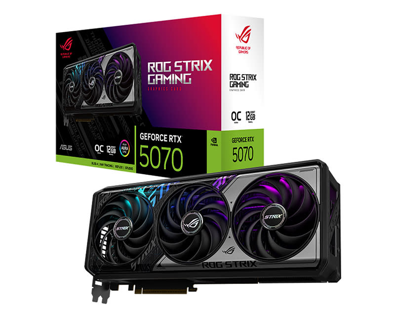 ASUS ROG Strix GeForce RTX™ 5070 12GB GDDR7 OC Edition
